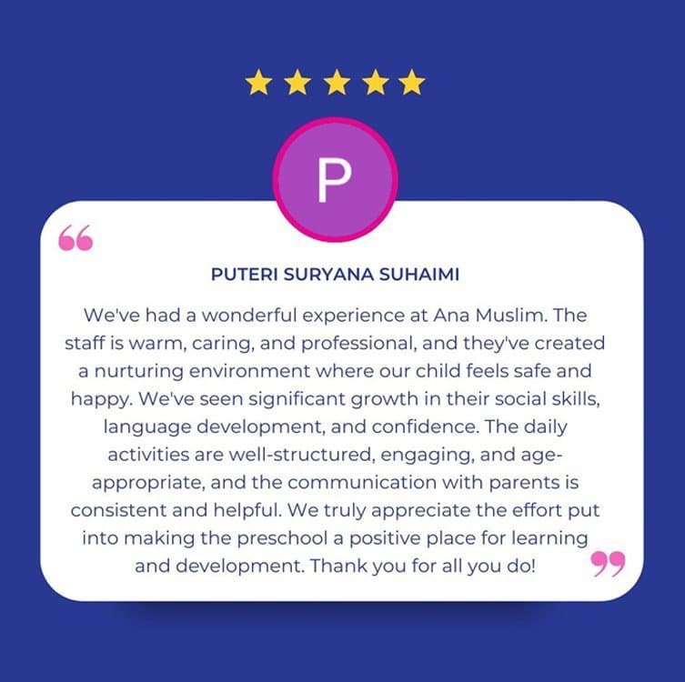 Parent Testimonials